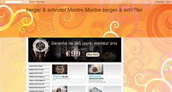 Desktop Screenshot of bergerschrtermontremontreberge.blogspot.com
