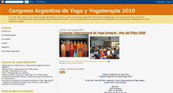 Desktop Screenshot of congresoargentinodeyoga.blogspot.com