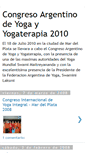 Mobile Screenshot of congresoargentinodeyoga.blogspot.com