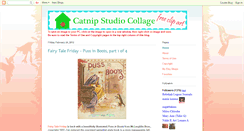 Desktop Screenshot of catnipstudiocollage.blogspot.com