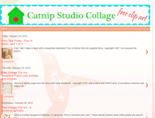 Tablet Screenshot of catnipstudiocollage.blogspot.com