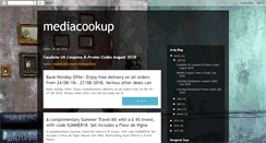 Desktop Screenshot of mediacookup.blogspot.com