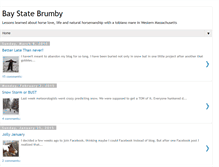 Tablet Screenshot of baystatebrumby.blogspot.com