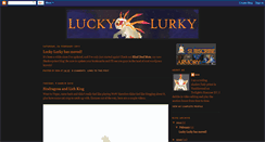 Desktop Screenshot of luckylurky.blogspot.com