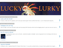 Tablet Screenshot of luckylurky.blogspot.com