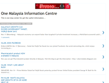 Tablet Screenshot of 1malaysiainfo.blogspot.com