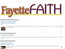 Tablet Screenshot of fayettefaith.blogspot.com