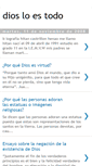 Mobile Screenshot of porquetododios.blogspot.com