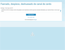 Tablet Screenshot of despicedecerdo.blogspot.com