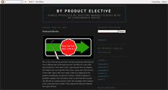 Desktop Screenshot of byproductelective.blogspot.com