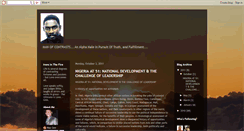 Desktop Screenshot of manofcontrasts.blogspot.com