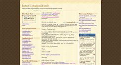 Desktop Screenshot of butuhcangkangsawit.blogspot.com