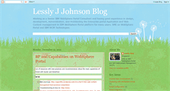 Desktop Screenshot of lesslyblog.blogspot.com