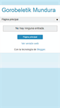 Mobile Screenshot of gorobeletikmundura.blogspot.com