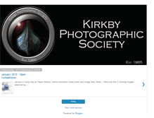 Tablet Screenshot of kirkbyphotographicsociety.blogspot.com
