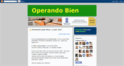 Desktop Screenshot of operandobien.blogspot.com