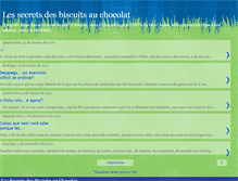 Tablet Screenshot of biscuitsauchocolat.blogspot.com