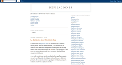 Desktop Screenshot of depilaciones.blogspot.com