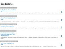 Tablet Screenshot of depilaciones.blogspot.com