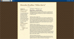 Desktop Screenshot of hiawathaheadlines.blogspot.com