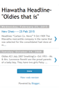Mobile Screenshot of hiawathaheadlines.blogspot.com