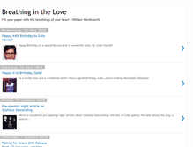Tablet Screenshot of breathinginthelove.blogspot.com