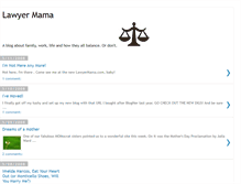 Tablet Screenshot of lawyermama.blogspot.com