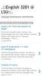 Mobile Screenshot of engl3201.blogspot.com