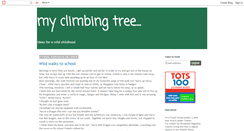 Desktop Screenshot of myclimbingtree.blogspot.com