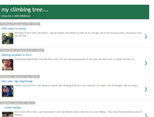 Tablet Screenshot of myclimbingtree.blogspot.com