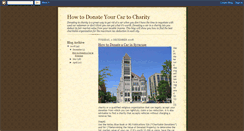Desktop Screenshot of howtodonateyourcar.blogspot.com