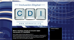 Desktop Screenshot of comunicacioncdi.blogspot.com