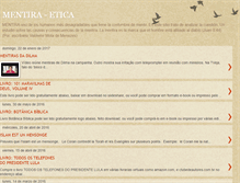 Tablet Screenshot of mentira-etica13.blogspot.com