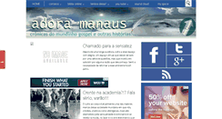 Desktop Screenshot of adoramanaus.blogspot.com