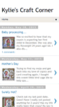 Mobile Screenshot of kyliescraftcorner.blogspot.com