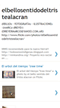 Mobile Screenshot of elbellosentidodeltristealacran.blogspot.com