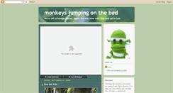 Desktop Screenshot of monkeysjumpingonthebed.blogspot.com