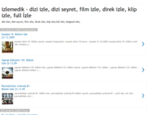 Tablet Screenshot of izlemedik.blogspot.com