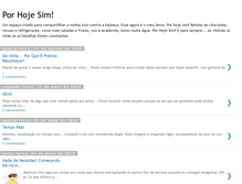 Tablet Screenshot of emagrecendo-porhojesim.blogspot.com