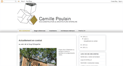 Desktop Screenshot of camille-poulain.blogspot.com