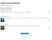 Tablet Screenshot of goro-fujita-interview.blogspot.com