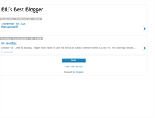 Tablet Screenshot of billsbestblogger.blogspot.com
