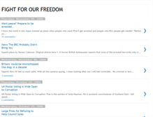 Tablet Screenshot of fightforourfreedom.blogspot.com