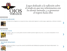 Tablet Screenshot of ojosveganos.blogspot.com