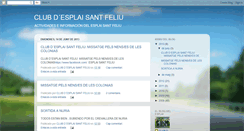 Desktop Screenshot of esplaisantfeliu.blogspot.com