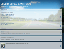 Tablet Screenshot of esplaisantfeliu.blogspot.com