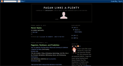 Desktop Screenshot of linksaplenty-pagan.blogspot.com