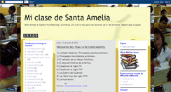 Desktop Screenshot of miclasedesantaamelia.blogspot.com