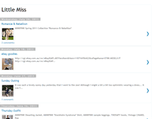 Tablet Screenshot of littlemiss-sara.blogspot.com
