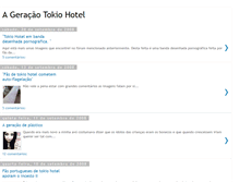 Tablet Screenshot of geracaotokiohotel.blogspot.com